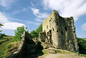 Peveril Castle, Castleton, Peak District, Derbyshire, England, United Kingdom, Europe Peveril Castle, Castleton, Peak District, Derbyshire, England, United Kingdom, Europe