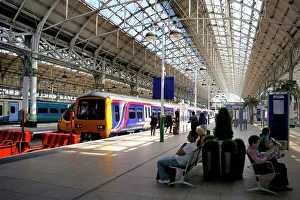 Prints of Piccadilly Railway Station, Manchester, England, United Kingdom, Europe Railway Prints: Piccadilly Railway Station Print, Manchester, England