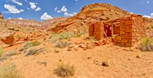 Pioneer Ruins along Soap Creek in Vermilion Cliffs National Monument, Arizona Pioneer Ruins along Soap Creek in Vermilion Cliffs National Monument, Arizona