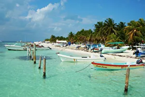 Playa Norte beach, Isla Mujeres Island, Riviera Maya, Quintana Roo state Playa Norte beach, Isla Mujeres Island, Riviera Maya, Quintana Roo state