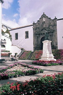 Plaza de Espana, Santa Cruz, La Palma, Canary Islands, Spain, Atlantic, Europe Plaza de Espana, Santa Cruz, La Palma, Canary Islands, Spain, Atlantic, Europe