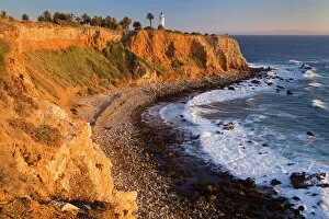 Cliffs Gallery: Point Vincente Lighthouse, Palos Verdes Peninsula, Los Angeles, California