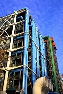 Images Dated 13th December 2013: Pompidou Centre, Beaubourg, Paris, France, Europe