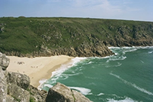 Porthcurno Cove, Cornwall, England, United Kingdom, Europe