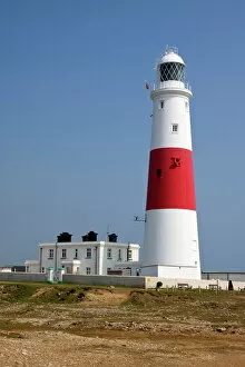 Images Dated 22nd April 2008: Portland Bill Lighthouse, Isle of Portland, Weymouth, Dorset, England, United Kingdom