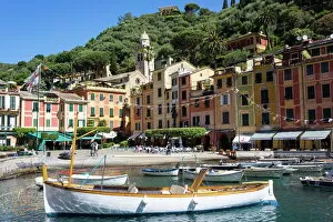 Mediterranean Architecture Collection: Portofino, Liguria, Italy, Mediterranean, Europe