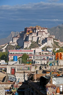 The Potala Palace former chief residence of the Dalai Lama, UNESCO World Heritage Site The Potala Palace former chief residence of the Dalai Lama, UNESCO World Heritage Site