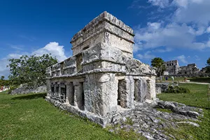 Pre-Columbian Mayan walled city of Tulum, Quintana Roo, Mexico, North America Pre-Columbian Mayan walled city of Tulum, Quintana Roo, Mexico, North America