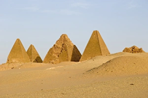 Pyramids at Jebel Barkal, UNESCO World Heritage Site, near Karima, Sudan, Africa Pyramids at Jebel Barkal, UNESCO World Heritage Site, near Karima, Sudan, Africa