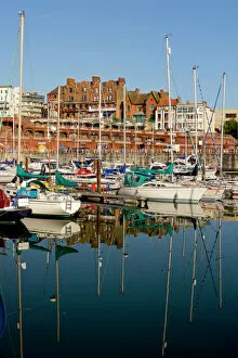 Boats Gallery: Ramsgate harbour, Thanet, Kent, England, United Kingdom, Europe