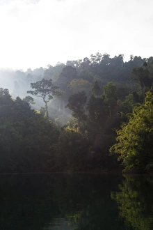 Ratchaprapa reservoir, Khao Sok National Park, Surat Thani Province, Thailand Ratchaprapa reservoir, Khao Sok National Park, Surat Thani Province, Thailand