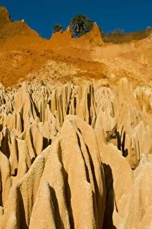 Antsiranana Collection: Red Tsingys, strange looking sandstone formations, near Diego Suare (Antsiranana)
