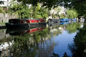 Regents Canal, Islington, London, England, United Kingdom, Europe