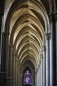 Reims cathedral, UNESCO World Heritage Site, Reims, Marne, France, Europe Reims cathedral, UNESCO World Heritage Site, Reims, Marne, France, Europe