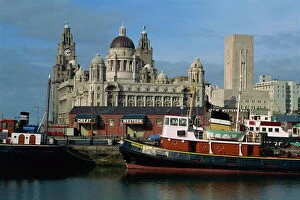 Merseyside Gallery: Restored steamer and rail terminal, Liverpool, UNESCO World Heritage Site