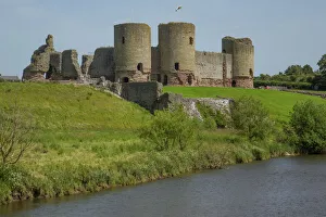 Castles Gallery: Rhuddlan Castle, Denbighshire, Wales, United Kingdom, Europe