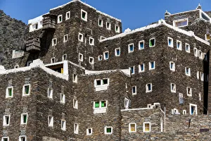 Rijal Almaa mountain village, Asir Mountains, Kingdom of Saudi Arabia, Middle East Rijal Almaa mountain village, Asir Mountains, Kingdom of Saudi Arabia, Middle East