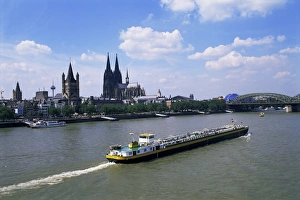 Cologne Gallery: River Rhine and Cologne (Koln)