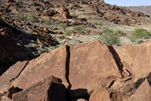 Rock engravings, UNESCO World Heritage Site, Twyfelfontein, Namibia, Africa Rock engravings, UNESCO World Heritage Site, Twyfelfontein, Namibia, Africa