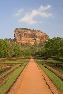 The rock fortress of Sigiriya (Lion Rock)