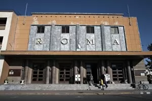Asmara Collection: The Roma Cinema, an example of Italian architecture, Asmara, Eritrea, Africa