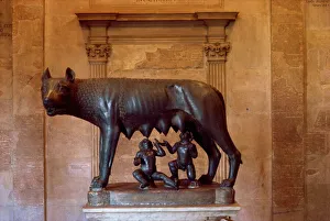 Sculpture Gallery: Romulus and Remus sculpture
