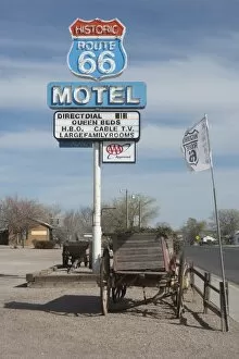 Route 66 Gallery: The Route 66 Motel, Seligman, Arizona, United States of America, North America