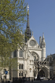 The Royal Courts of Justice Print, London