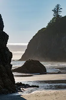 Ruby Beach in the Olympic National Park, UNESCO World Heritage Site, Pacific Northwest coast Ruby Beach in the Olympic National Park, UNESCO World Heritage Site, Pacific Northwest coast