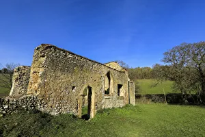 Ruin of St. James church near Bix, once central to Bix Brand Ruin of St. James church near Bix, once central to Bix Brand