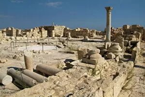 Archaeological Sites Gallery: Ruins of Kourion, near Episkopi, Cyprus, Europe