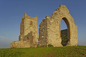 The ruins of St. Michaels Church on the summit of Burrow Mump The ruins of St. Michaels Church on the summit of Burrow Mump