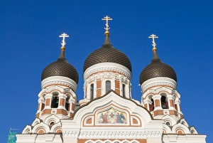 Russian Orthodox Alexander Nevsky cathedral in Toompea, Old Town, UNESCO World Heritage Site, Tallinn, Estonia Russian Orthodox Alexander Nevsky cathedral in Toompea, Old Town, UNESCO World Heritage Site, Tallinn, Estonia