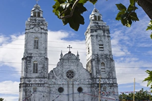 Sacred Heart church, Safotu Village, Savaii Island, Western Samoa, South Pacific, Pacific Sacred Heart church, Safotu Village, Savaii Island, Western Samoa, South Pacific, Pacific