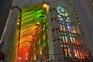 Churches Gallery: Sagrada Familia, UNESCO World Heritage Site, Barcelona, Catalonia, Spain, Europe