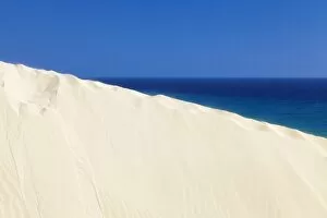 Sand dune, Risco del Paso, Playa de Sotavento, Fuerteventura, Canary Islands, Spain, Atlantic, Europe