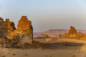 Sandstone scenery, Al Ula, Kingdom of Saudi Arabia, Middle East Sandstone scenery, Al Ula, Kingdom of Saudi Arabia, Middle East