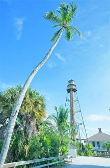 Images Dated 20th November 2007: Sanibel lighthouse, Sanibel Island, Gulf Coast, Florida, United States of America
