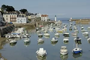 Belle Ile Gallery: Sauzon port, Belle Ile, Brittany, France, Europe