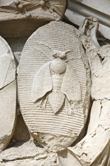 Sculpture of a Bee symbolising Christ and Holy Spirit, at Pere Lachaise cemetery Sculpture of a Bee symbolising Christ and Holy Spirit, at Pere Lachaise cemetery