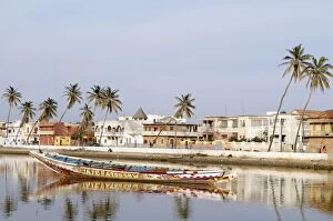 Saint-Louis Gallery: Senegal River and the city of Saint Louis, UNESCO World Heritage Site, Senegal, West Africa, Africa