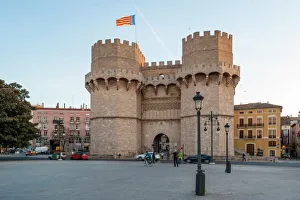 Images Dated 2nd March 2016: Serranos Gate, Valencia, Spain, Europe