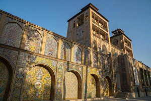 Shams-al Emarat Towers (Edifice of the Sun), Golestan Palace, UNESCO World Heritage Site Shams-al Emarat Towers (Edifice of the Sun), Golestan Palace, UNESCO World Heritage Site