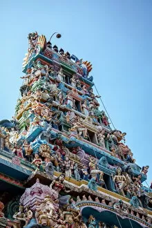Traditionally Sri Lankan Gallery: Shri Kathirvelayutha Swamy Kovil, a Hindu Temple, Colombo, Sri Lanka, Asia