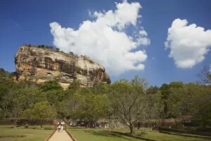 Lions Rock Fortress Gallery: Sigiriya, UNESCO World Heritage Site, North Central Province, Sri Lanka, Asia
