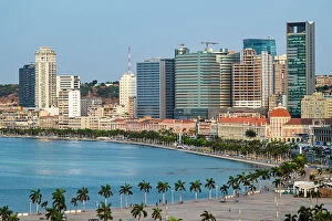 Luanda Collection: Skyline of Luanda, Angola, Africa