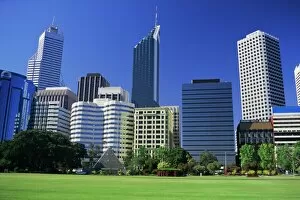 Perth Collection: Skyline of Perth, Western Australia, Australia