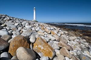 Slangkoppunt Lighthouse, Kommetjie, Cape Town, South Africa, Africa