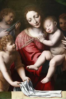 The Sleep of the Child Jesus presumed to be painted by Bernardino Luini in 1485, Paris The Sleep of the Child Jesus presumed to be painted by Bernardino Luini in 1485, Paris