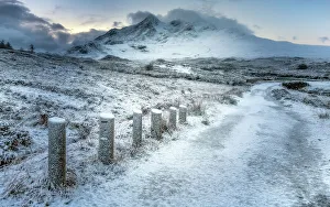 Sligachan in the snow, Isle of Skye, Inner Hebrides, Scotland, United Kingdom, Europe Sligachan in the snow, Isle of Skye, Inner Hebrides, Scotland, United Kingdom, Europe